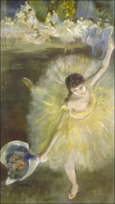 Quel nom porte ce tableau d'Edgar Degas ?