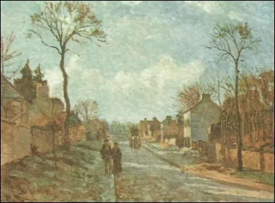 Qui a peint cette "Route de Louveciennes" ?