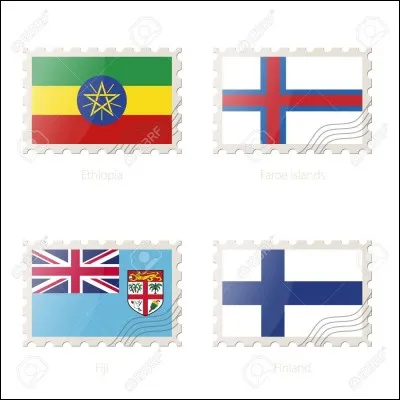 Le drapeau des îles Fidji sont composées de :