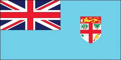 Sur le drapeau des Îles Fidji le drapeau du Royaume-Uni est situé du côté :