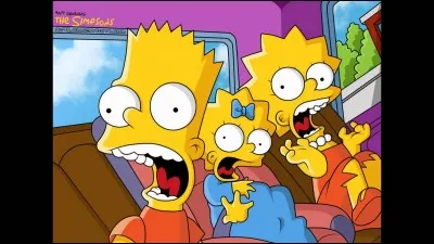 Comment s'appellent les 3 enfants de la famille Simpson ?