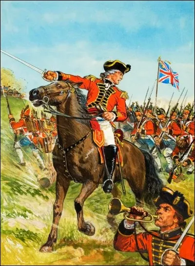 William Howe commandait déjà l'infanterie sous le général Wolfe à la bataille de Québec de 1759. Il escalada la falaise pour prendre position sur les plaines d'Abraham !
Nommé général, il fut victoirieux à New York et en Pennsylvanie, mais n'était pas présent pour aider Burgoyne à Saratoga.
Cette erreur provoqua l'entrée de la France dans le conflit et éventuellement la perte des États-Unis...
