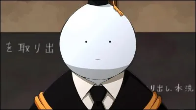 Complétez. 
Koro-sensei est...