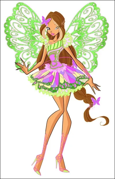 Qui est l'animal féerique de Flora ?