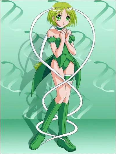 Cette fille verte s'appelle...