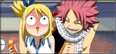 Mirajane insinue que Natsu est amoureux de Lucy ... ce qui met cette dernière très mal à l'aise. Or pendant tout l'épisode, Natsu la cherche ! Pour faire quoi finalement ?