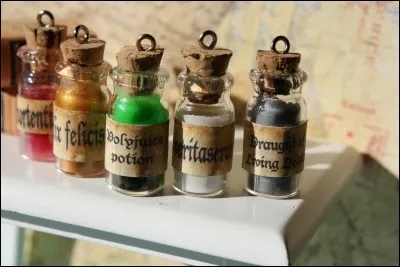 Rogue pose ensuite plusieurs questions compliquées à Harry dans le but de le provoquer. Parmi ces questions, il y avait : "Qu'obtient-on quand on ajoute de la racine d'asphodèle en poudre à une infusion d'armoise ?". Et la réponse est bien sûr...