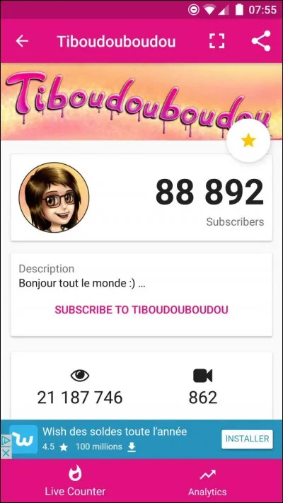 Comment s'appellent ses abonnés ?