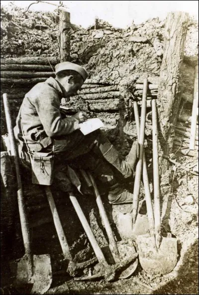 Quelle est l'un des gros problèmes d'un soldat dans les tranchées ?