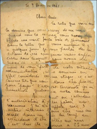 Quand les lettres envoyées par les soldats étaient vérifiées, c'était ...