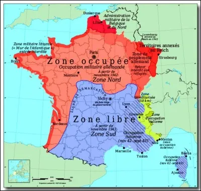 Quel est l'intrus parmi ces choses qu'étaient obligés de faire les civils dans des zones occupées ?