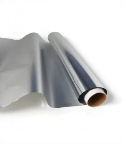 Le papier aluminium :
