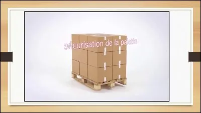 La palette sur la photo est...