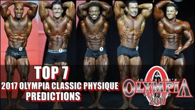 Quel bodybuilder est dans la catégorie Classic Physique ?
