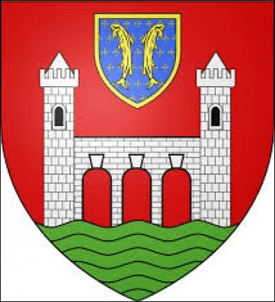 Ce blason appartient à une ville de Meurthe-et-Moselle. Vous y découvrirez son abbaye des Prémontrés, en bordure de la Moselle, son musée au fil duu papier, encore ses usines Saint-Gobain ou vous baladez sur la Place Duroc. C'est la ville de ...