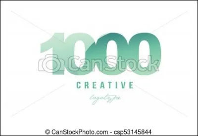 Comment dit-on "mille" en anglais ?