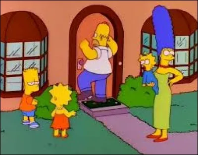 Dans la série "Les Simpson", qui est le voisin de cette célèbre famille ?