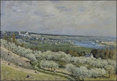 Qui a peint "La Terrasse à Saint-Germain, Printemps" ?