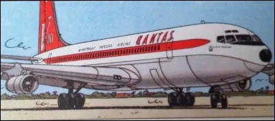 Dans quel album Tintin embarque-t-il dans ce Boeing 707 ?