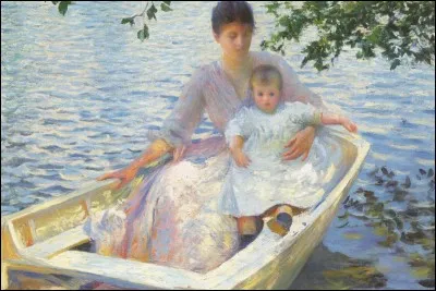 Quel nom cette toile d'Edmund Charles Tarbell porte-t-elle ?