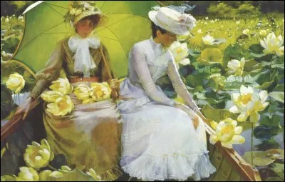 Sous quel nom cette toile de Charles Courtney Curran est-elle connue ?