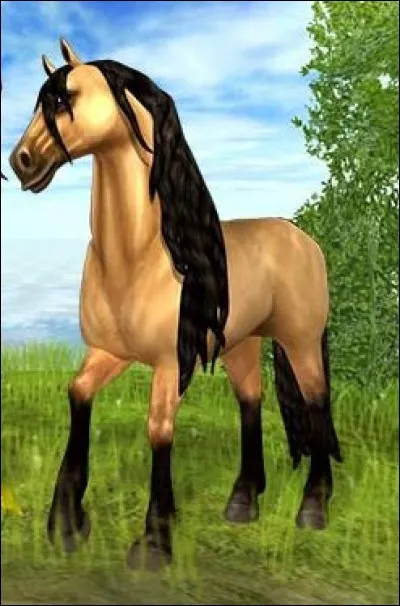 Ce cheval fait partie des plus vieilles races créées au début du jeu. C'est le/l'...