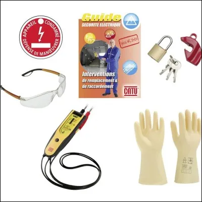 Quels sont, parmi ces éléments, les équipements de protection collective ?