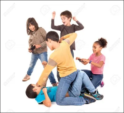Des enfants se battent, que fais-tu ?