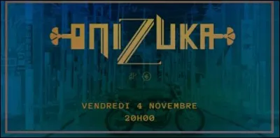 A quelle date est sorti le clip Onizuka ?
