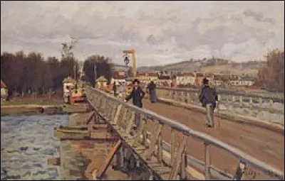 Qui a peint "Passerelle d'Argenteuil" ?