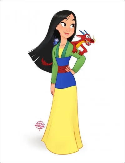 Comment s'appellent les animaux de Mulan ?