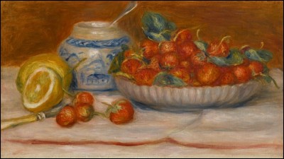 Qui a peint "Les fraises" ?