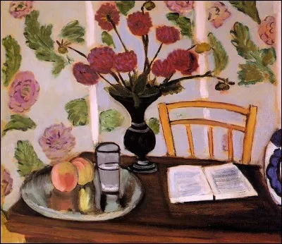 Sur la toile de qui voit-on ce livre ?