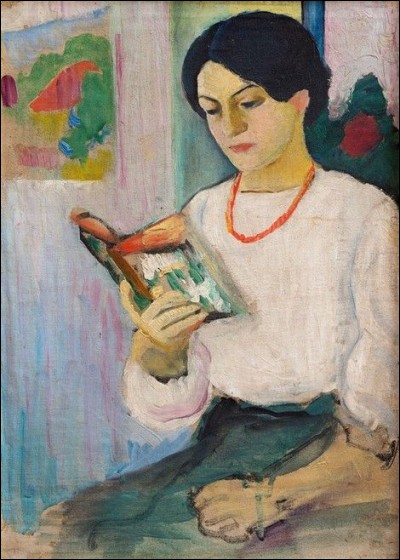 Qui a peint cette femme lisant ?
