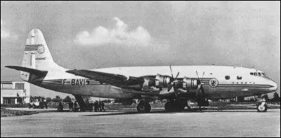 Conçu pour les vols transatlantiques d'Air France, cet appareil français, alors l'un des plus grands avions civils jamais construits, avec une envergure de près de 50 mètres a été mis en service en 1952. Ce fut un échec commercial et 9 exemplaires seulement ont été produits. Quel est cet avion ?
