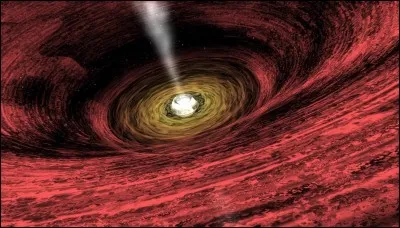 Au bout d'un moment, si vous tombiez dans un trou noir, le temps, de votre point de vue, s'accélèrera. Vous assisterez donc à l'évolution de l'univers.