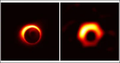 Il y a un trou noir au centre de notre galaxie.