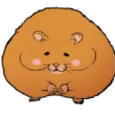 Comment se nomme le gros hamster roux ?