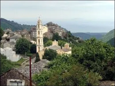 Commune de l'arrondissement de Corte, Pietra-di-Verde se trouve en région ...