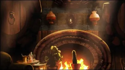 Pour entrer dans leur salle commune, il faut...