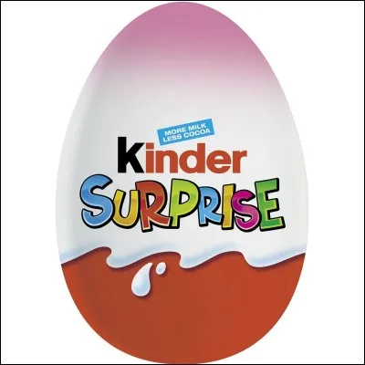 De quand date l'uf Kinder Surprise ?