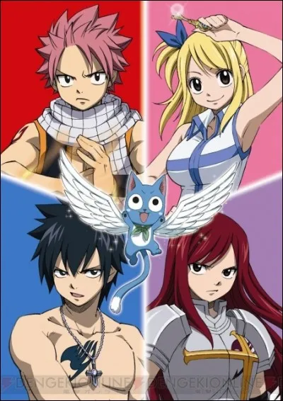 Qui sont les principaux personnages de Fairy Tail ?