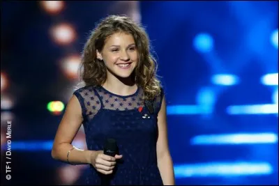 A quelle saison de "The Voice Kids" a-t-elle participé ?