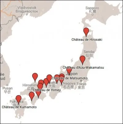 Mais une question se pose à vous (et c'est ce que je fais) : pourquoi ne reste-t-il que si peu de ces châteaux, au Japon ?