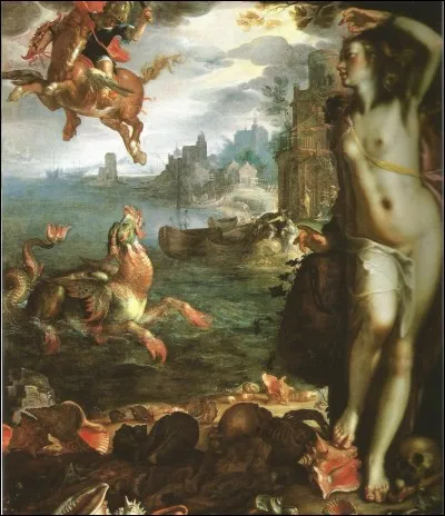 Pour sauver Andromède, de quoi se servit Persée afin de tuer le monstre marin ?