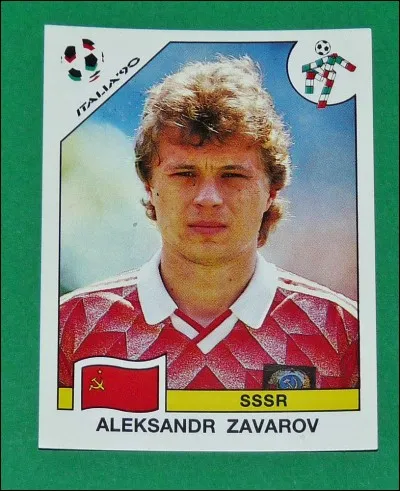 De quel club français de 1re division, l'ukrainien "Sacha" Zavarov a-t-il porté les couleurs ?