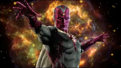 À quoi correspond la pierre de couleur jaune que porte Vision ?