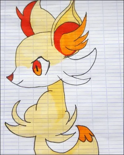 Comment le pelage de ce starter est-il en shiney ?
