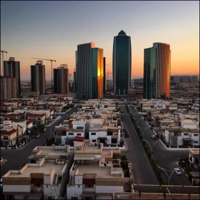Retrouvez le pays de la ville d'Erbil.