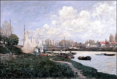 Qui a peint "Pêcheurs étendant leurs filets" ?